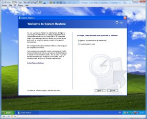 System Restore
