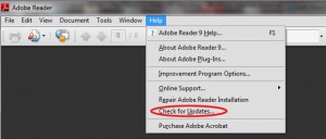 Update Adobe Reader